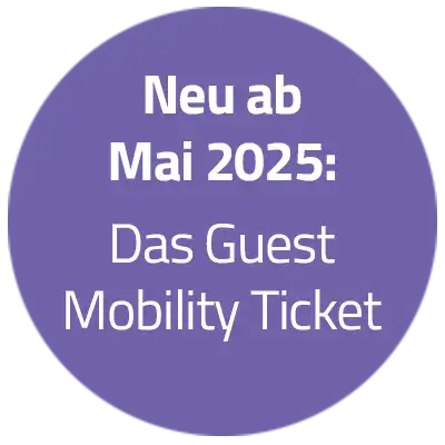 Infobubble zum Guest Mobility Ticket